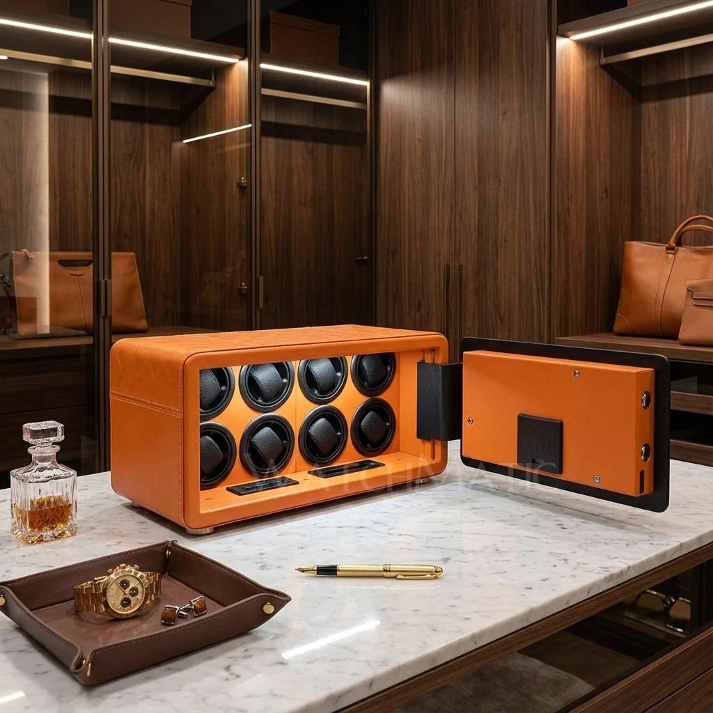 WatchMatic Fortis Series - Watch Winder Safe Box - WatchMatic