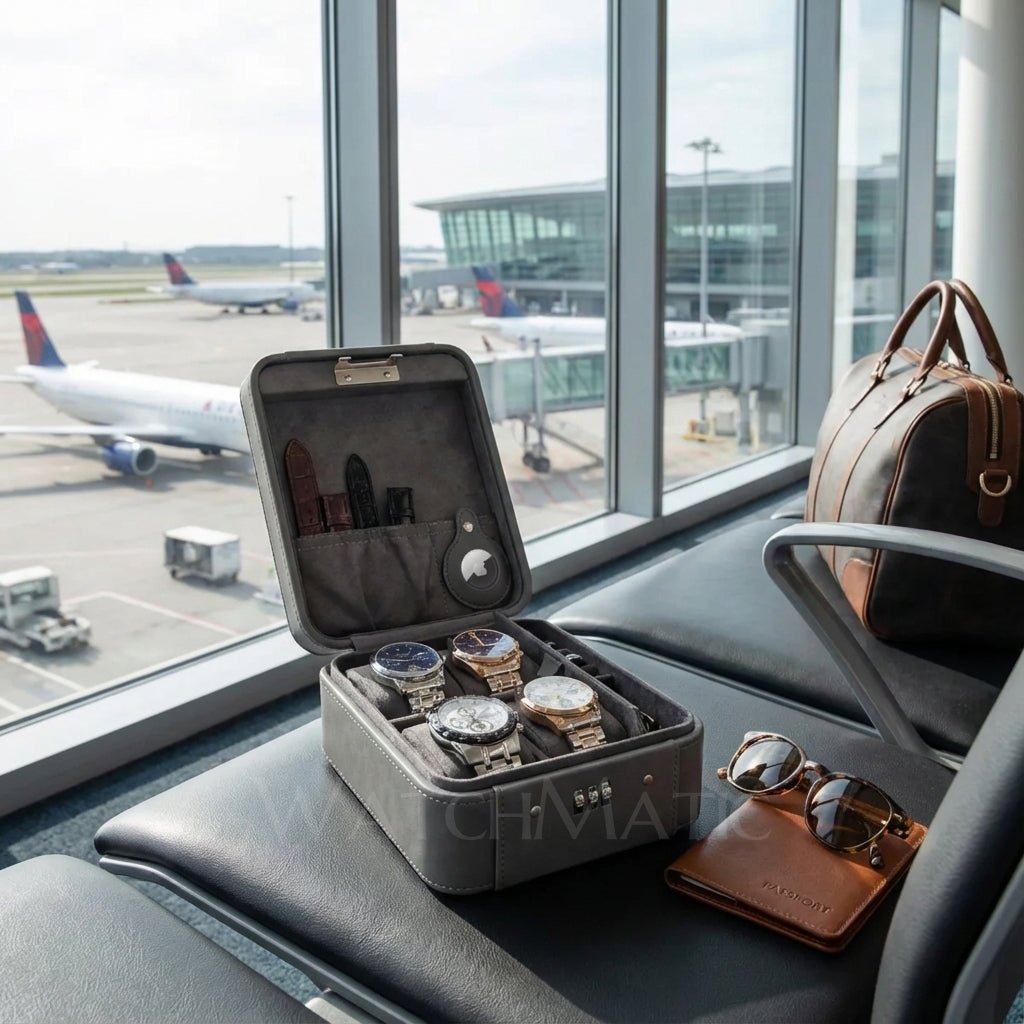 WatchMatic Kamier Travel Watch Case - WatchMatic