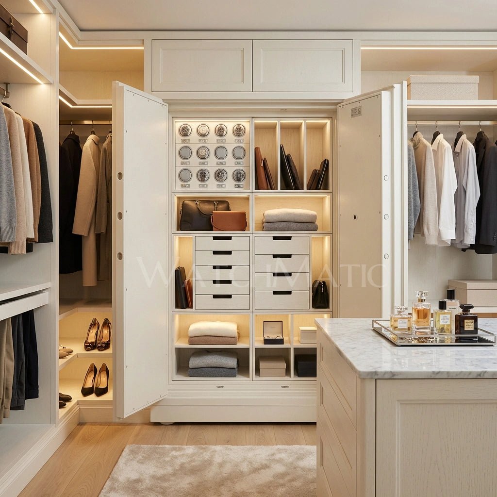 buy Sovereign™ Pure Cabinet – Dual Door Watch Safe at WatchMatic with free shipping