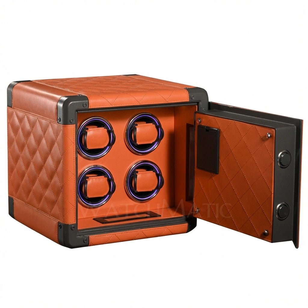 WatchMatic Celestia Watch Winder Safe Box - WatchMatic