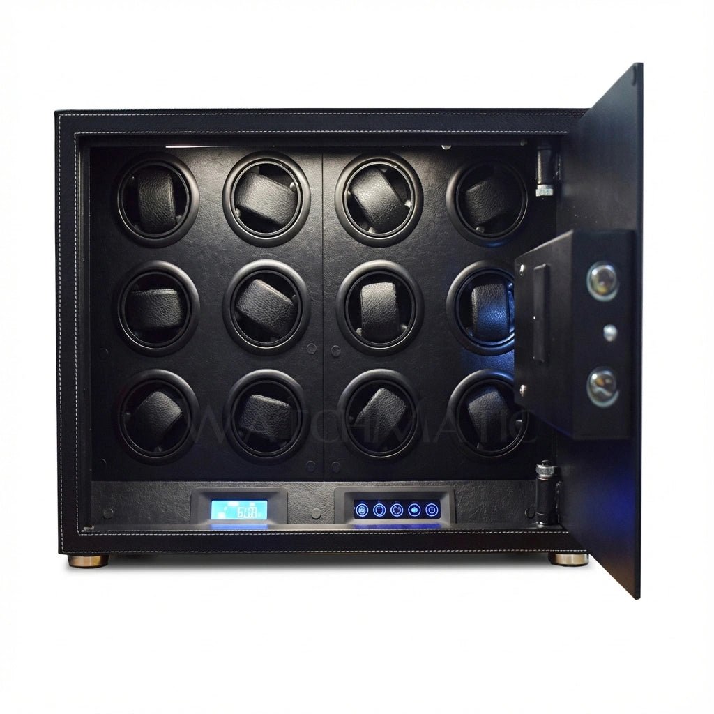 WatchMatic Iron Shield Series - Watch Winder Safe Box - WatchMatic